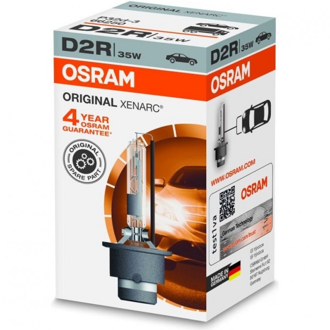 Автолампы OSRAM D1R XENARC® ORIGINAL (1 шт) 4052899339828