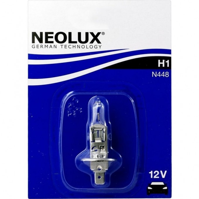 Автолампа NEOLUX H1 Standart N448-01B (1 шт) 4008321771476