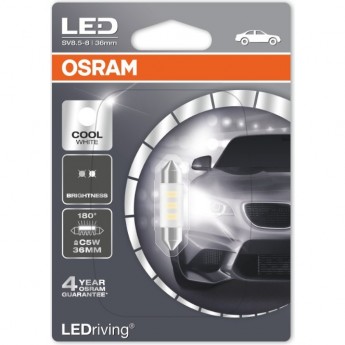 Автолампа OSRAM LED ≜​​C5W LEDRIVING 6436CW-01B(1шт)