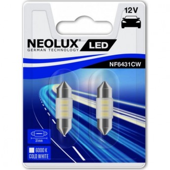 Автолампы NEOLUX ≜C5W LED technology NF6431CW-02B (2 шт)