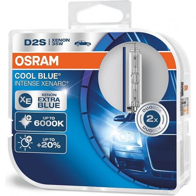 Автолампы OSARAM D2S XENARC COOL BLUE INTENSE 66240CBI-HCB (2 шт) 4052899431706