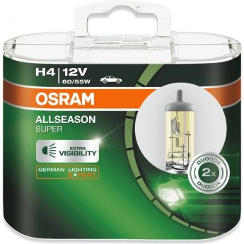 Автолампы OSARAM H4 ALLSEASON 64193ALS-HCB (2 шт)