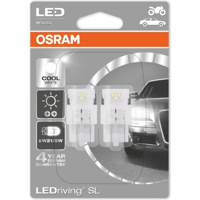 Автолампы OSARAM LED ≠ W21/5W LEDRIVING 7716CW-02B 4052899520493