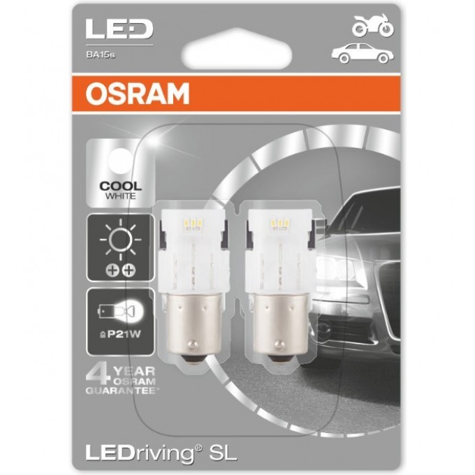 Автолампы OSARAM LED ≠P21W LEDRIVING 7458CW-02B 4052899520875