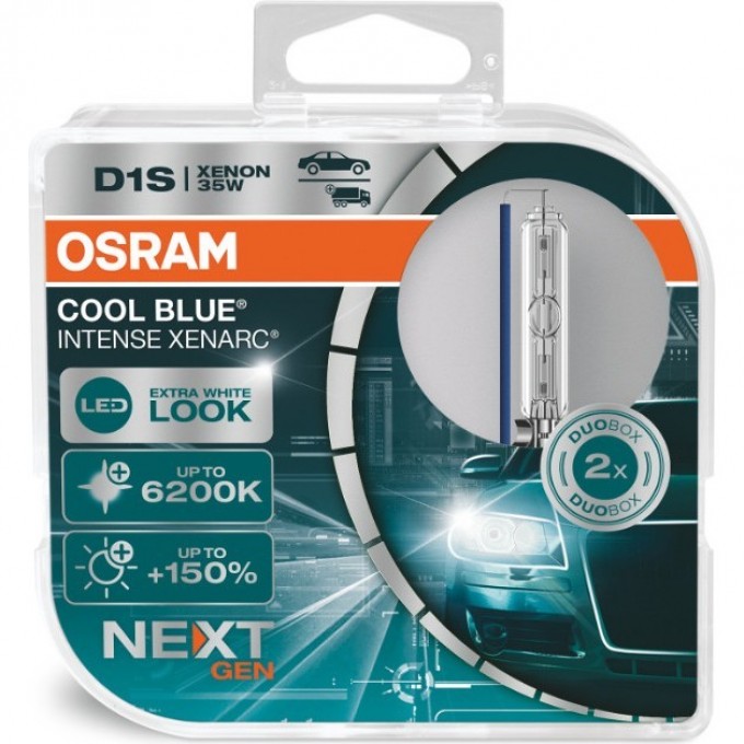 Автолампы OSRAM D1S XENARC® COOL BLUE® INTENSE Next Gen 4062172145275