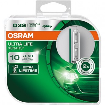Автолампы OSRAM D3S XENARC® ULTRA LIFE 66340ULT-HCB (2шт)