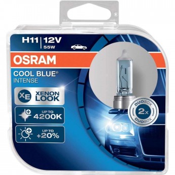 Автолампы OSRAM H11 COOL BLUE® INTENSE 64211CBI - HCB (2шт)