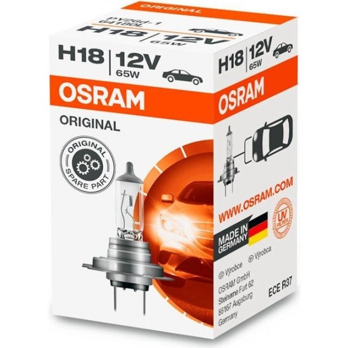 Автолампы OSRAM H18 ORIGINAL LINE 64180L 4052899479968