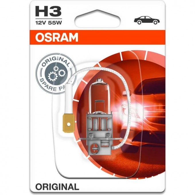 Автолампы OSRAM H3 ORIGINAL LINE 64151-01B (1 шт) 4050300925349