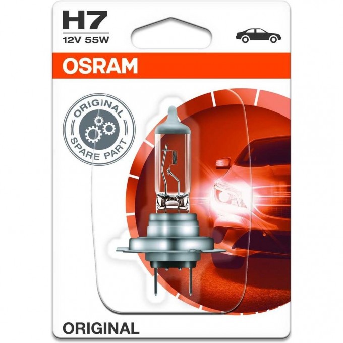 Автолампы OSRAM H7 ORIGINAL LINE 64210-01B (1 шт) 4050300925202