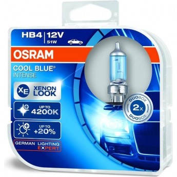 Автолампы OSRAM HB4 COOL BLUE® INTENSE 9006CBI - HCB (2шт)