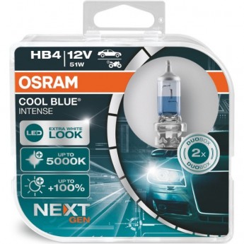 Автолампы OSRAM HB4 COOL BLUE® INTENSE Next Gen 9006CBN-HCB