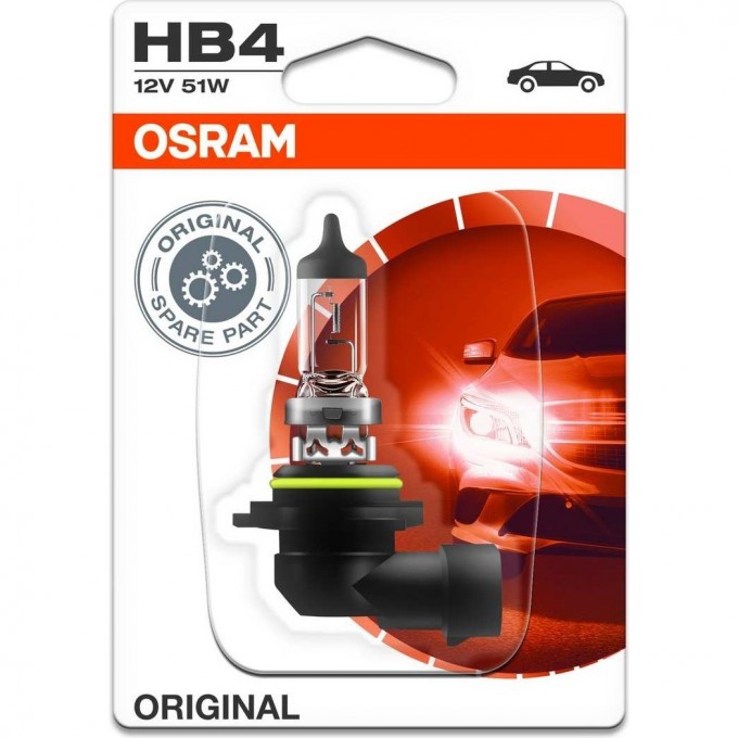 Автолампы OSRAM HB4 ORIGINAL LINE 9006-01B (1 шт) 4008321171238