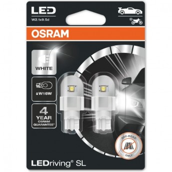 Автолампы OSRAM LED ≜W16W LEDRIVING SL 921DWP-02B