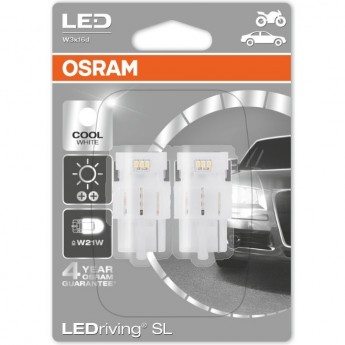 Автолампы OSRAM LED ≜W21W LEDRIVING 7706CW-02B - Белый