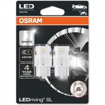 Автолампы OSRAM LED ≜W21W LEDRIVING SL 7505DWP-02B