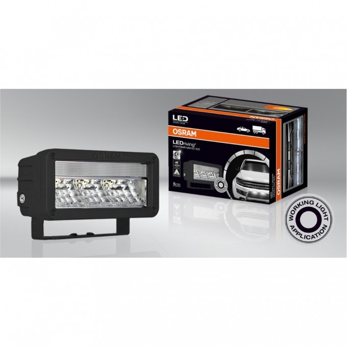 Фара рабочего света (Рабочий свет, габаритный свет) OSRAM Lightbar MX140-WD ECE R10, R112, R7 (LEDDL 102-WD)​ 4052899595316