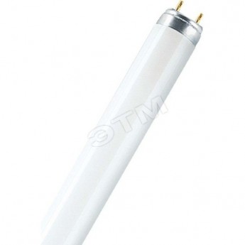 Лампа линейная люминесцентная OSRAM T8 LUMILUX ЛЛ 18Вт L 18/840 G13 белая
