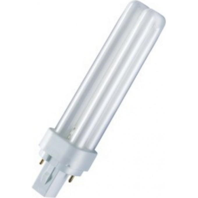 Лампа люминесцентная OSRAM DULUX D 13Вт/840 G24d-1 4099854122866