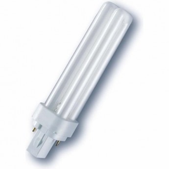 Лампа люминесцентная OSRAM DULUX D 18Вт/840 G24d-2