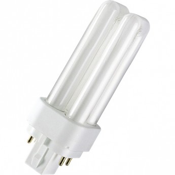 Лампа люминесцентная OSRAM DULUX D/E 18Вт/830 G24q-2