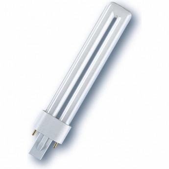 Лампа люминесцентная OSRAM DULUX S 11Вт/827 G23