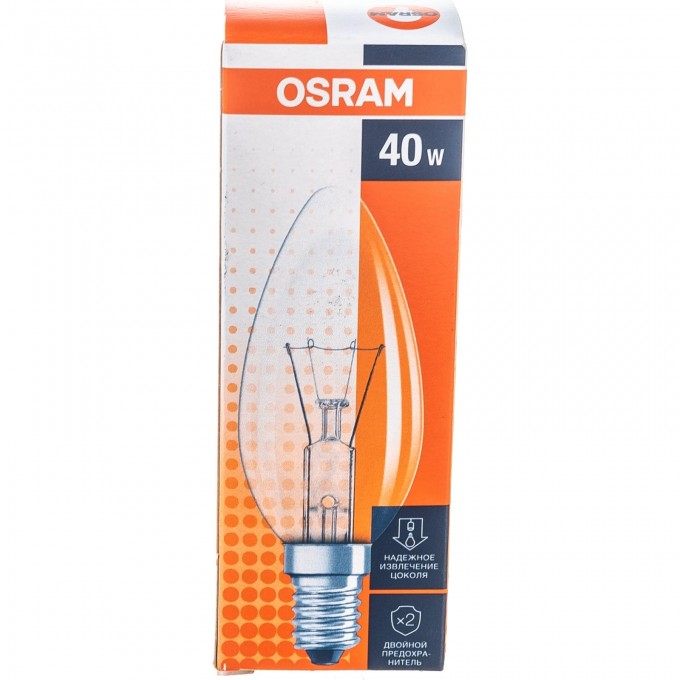 Лампа накаливания OSRAM CLASSIC B CL 40W E14 4008321788641