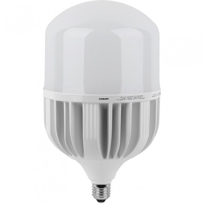 Лампа светодиодная LED OSRAM HW T 100Вт матовая 6500К E27/E40 10000лм угол пучка 200град. 4058075577015