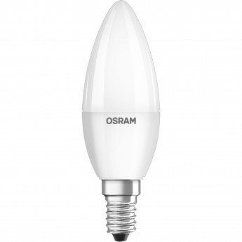 Лампа светодиодная OSRAM LED Antibacterial Свеча 5,5Вт (замена 50 Вт), 470Лм, 2700 К, цоколь E14